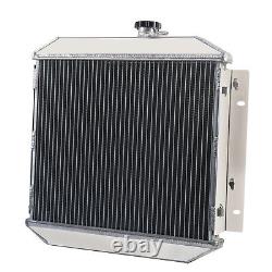 3 Row Alloy Aluminium Radiator For Ford Escort 1968-1980 1976 1975 1974 AT/MT