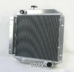 3 Row Alloy Aluminium Radiator For Ford Escort 1968-1980 1979 1978 1977 AT/MT