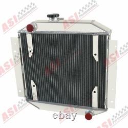 3 Row Alloy Radiator Aluminum shroud fan relay Fits Ford Escort 71-80 MT