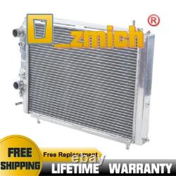 3 Row Alu radiator for Lancia Delta HF Integrale 8V/16V/EVO 2.0 Turbo 1987-95 MT