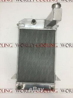 3 Row Aluminum Alloy Radiator For Triumph TR2/TR3/TR3A/TR3B MT manual 3 core