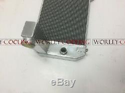 3 Row Aluminum Alloy Radiator For Triumph TR2/TR3/TR3A/TR3B MT manual 3 core