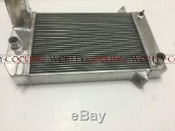 3 Row Aluminum Alloy Radiator For Triumph TR2/TR3/TR3A/TR3B MT manual 3 core