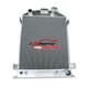 3 Row Aluminum Radiator For 1932 Ford Hi-boy Grill Shells Chevy V8 Engine At