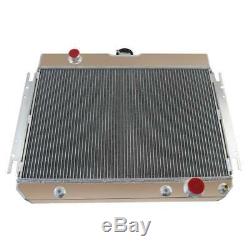 3 Row Aluminum Radiator For 1963-1968 66 Impala Many Chevy Gm Cars At/mt Uk Ship