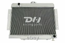 3 Row Aluminum Radiator For 1972-86 Jeep CJ CJ-5 CJ-7 Chevy V8 Conversion Engine