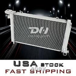 3 Row Aluminum Radiator For 1986-1990 Ford Series 2 Escort RS1600 1.6 RS Turbo