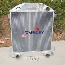 3 Row Aluminum Radiator For FORD Model A WithFLATHEAD ENGINE 1928 1929 28 29