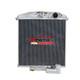 3 Row Aluminum Radiator For Jaguar Xk120 3.4l Xk I6 1948-1954 1949 1950 1951 52