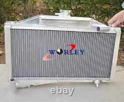 3 Row Aluminum Radiator For MORRIS MINOR 1000 948/1098 1955-1971 56 57 58 59 60