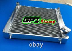 3 Row Aluminum Radiator for Jaguar XKE Series 1 S1 4.2L 1965 1966 1967 Manual MT