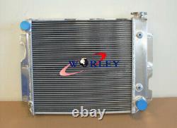 3 Row Aluminum Radiator for Jeep Wrangler TJ YJ V8 Conversion 1987-1995 97-02 AT