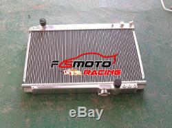 3 Row For Toyota Supra Soarer Mk3 Ma707m-gte 3.0l 1986-92 Mt Aluminum Radiator