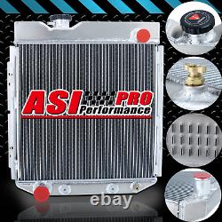 3 Row V8 Conversion Aluminium Radiator Fit Ford Mustang 302 5.0L V8 Engine 64-66