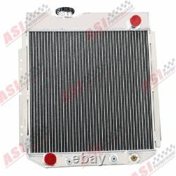 3 Row V8 Conversion Radiator Aluminium Fit 64-66 Ford Mustang 302 5.0L V8 Engine