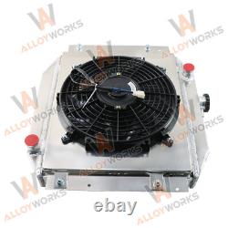 3 Rows Aluminum Alloy Radiator shroud fan relay Fits Ford Escort 1971-1980 MT UK