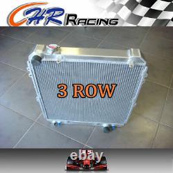 3 Rows Aluminum Radiator FOR Toyota Hilux surf KZN130 1KZ-TE 3.0 TD 1993-1996 95