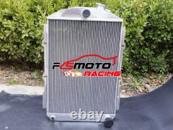 3 row Aluminum Radiator FOR Chevrolet Chevy Hot Street Rod 350 5.7 V8 1938 MT