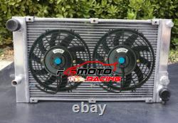 328mm Radiator + FAN For Porsche 944 924S 924 S 2.5L 2.7L Non Turbo MT 1983-1991