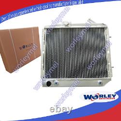 36mm Aluminum Radiator for RENAULT 5 SUPER 5/R5 9/11 GT TURBO AT 1985-1991