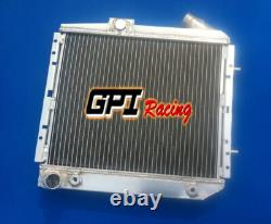36mm For Renault 5 Super 5/r5 9/11 Gt Turbo At 1985-1991 86 87 Aluminum Radiator