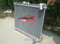 3ROW 56MM Aluminum radiator For Mazda RX7 RX-7 FC3S series 4 S4 1986-1988 MT