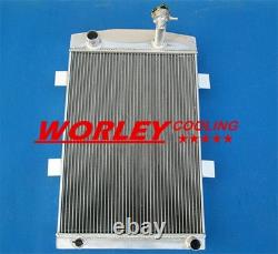 3ROW ALUMINUM ALLOY RADIATOR FOR HIGH-PERF CUSTOM CHEVY M/T 1935-1936 brand new