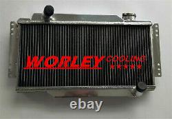 3ROW Alloy Radiator FOR Triumph Spitfire MK 3/4 1.5L Base Convertible 1975-1978