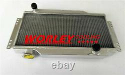 3ROW Alloy Radiator FOR Triumph Spitfire MK 3/4 1.5L Base Convertible 1975-1978