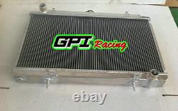 3ROW Aluminum Alloy Radiator &fans Fit Nissan Silvia S14 S15 SR20DET 240SX 200SX