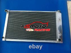 3ROW Aluminum Radiator+Fans for Pontiac Firebird / Trans Am 1970-1981 71 72 73