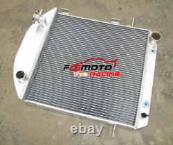 3ROW Aluminum Radiator For 1924-1927 FORD CHEV Chevy ENGINE MODEL T-Bucket GRILL