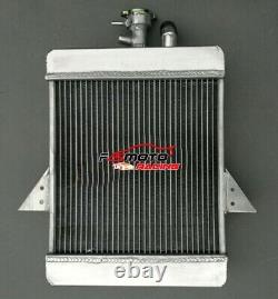 3ROW Aluminum Radiator + Shroud+Fan For Triumph GT6 2.0 1966-1973 1967 1968 MT