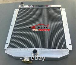 3Row Aluminum Radiator+Fan For Chevy 3100/3600/3800 Truck Pickup l6 1947-1954 AT