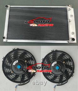3Row Aluminum Radiator+Fans For 1967-1980 GM / Chevrolet Buick Electra AT/MT