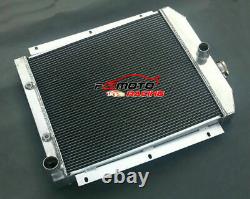 3Row Aluminum Radiator For Chevy Pickup Pick Up Truck 1947-1954 1948 1949 AT