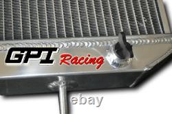 3Row Aluminum Radiator for 1941-1952 JEEP Willys 42 43 44 1945 1946 1947 1948 49