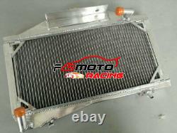 3row Alu Radiator +fan2 For Morris Minor 1000 948/1098 1955-1971 1956 1957 1958