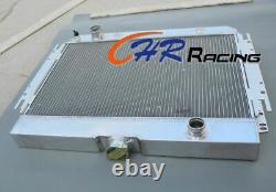4 ROW Aluminum Radiator FOR Chevy Impala L6 V8 1963-1968 /EI Camino 1964-1967
