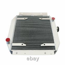 4 Row 62mm Aluminium Alloy Radiator For Ford Escort 1971-1980 1972 1973 1974 MT