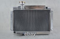 4 Row Aluminium Radiator FOR MG MGA L4 1955-1962 56 57 1.5L/1.6L Morris
