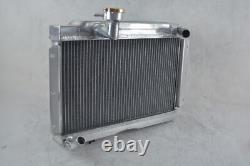 4 Row Aluminium Radiator FOR MG MGA L4 1955-1962 56 57 1.5L/1.6L Morris