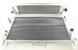 40mm ALLOY RACE RADIATOR & INTERCOOLER KIT FORD FOCUS MK2 ST225 ST 225