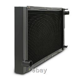 40mm ALUMINIUM BLACK SPORT ENGINE RADIATOR RAD FOR SUBARU IMPREZA CLASSIC GC8