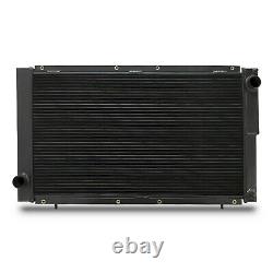 40mm ALUMINIUM BLACK SPORT ENGINE RADIATOR RAD FOR SUBARU IMPREZA CLASSIC GC8