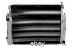 40mm Alu radiator For BMW E36 M3 323 IC/IS 325I/IC/IS 328I/IC/IS 1992-1999 94 95