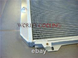 40mm Aluminum Radiator for Toyota Corona ST141 83 84 85 86 87 1983-1987 ALLOY