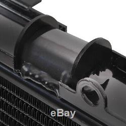 40mm BLACK ALUMINIUM ALLOY RADIATOR RAD FOR TOYOTA MR2 MR-2 SW20 2.0 TURBO 90-95