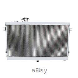 40mm Dual Core Aluminium Radiator For Mazda Miata Mx5 1.6 1.8 1990 1998 M/t