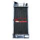 41cm X 18cm Aluminum Radiator For Go Kart Iame X30 With Hose Fittings Pump Thermo